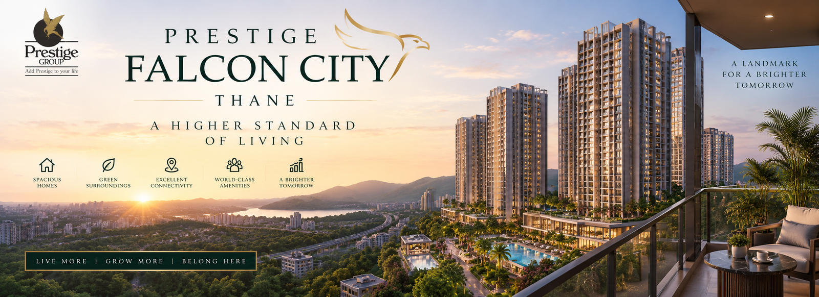 Prestige Falcon City Thane